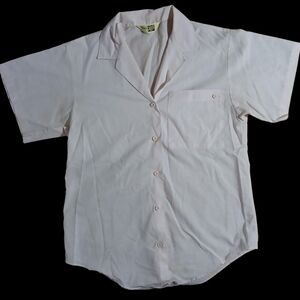 Sears Men's Short-Sleeve Button-Down Shirt - Light Pink